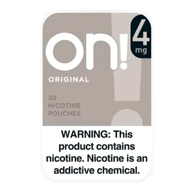 On! Nicotine Pouches - Original (Unflavored)