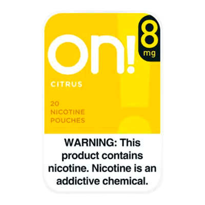 On! Nicotine Pouches - Citrus