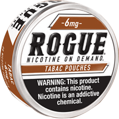 Rogue Nicotine Pouches - Tabac