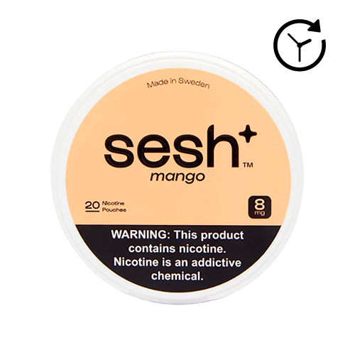 Sesh+ Nicotine Pouches - Mango