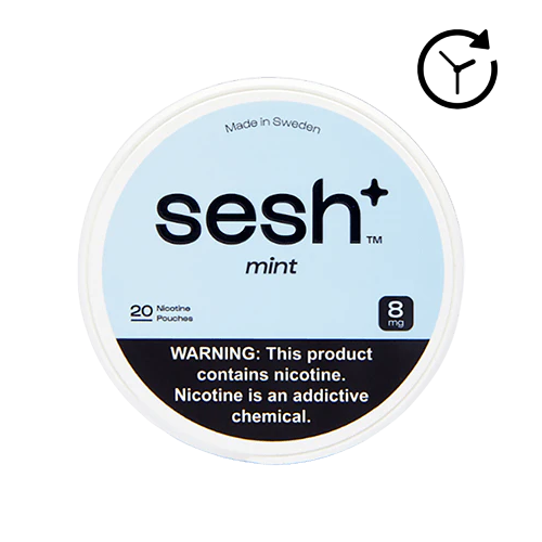 Sesh+ Nicotine Pouches - Mint