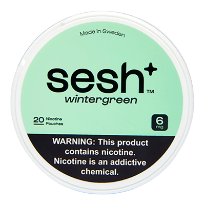 Sesh+ Nicotine Pouches - Wintergreen