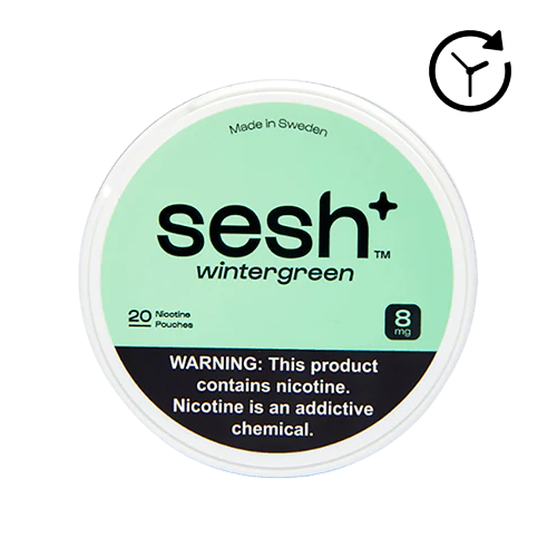 Sesh+ Nicotine Pouches - Wintergreen
