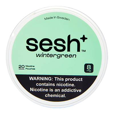 Sesh+ Nicotine Pouches - Wintergreen