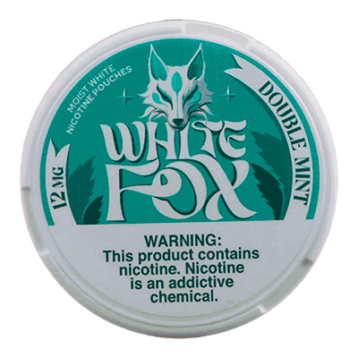 White Fox Nicotine Pouches - Double Mint