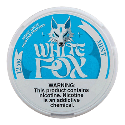 White Fox Nicotine Pouches - Mint Slim