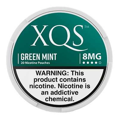 XQS Nicotine Pouches - Green Mint