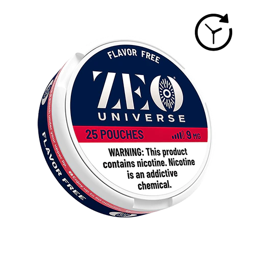 ZEO Nicotine Pouches - Flavor Free