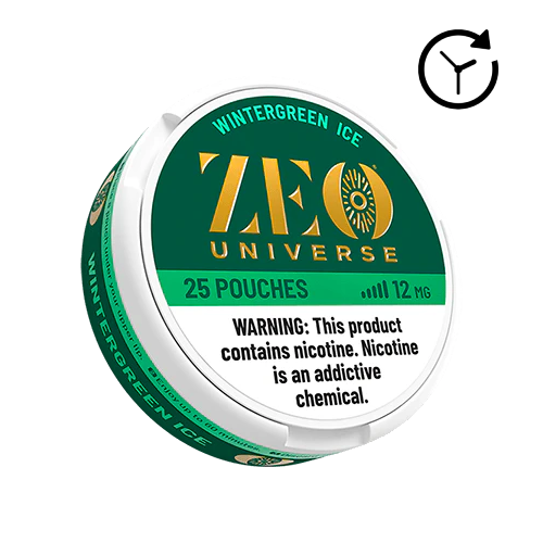 ZEO Nicotine Pouches - Wintergreen Ice