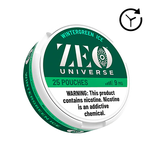 ZEO Nicotine Pouches - Wintergreen Ice